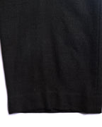 HERMES/ Straight Silhouette Wool Tuck Trousers
