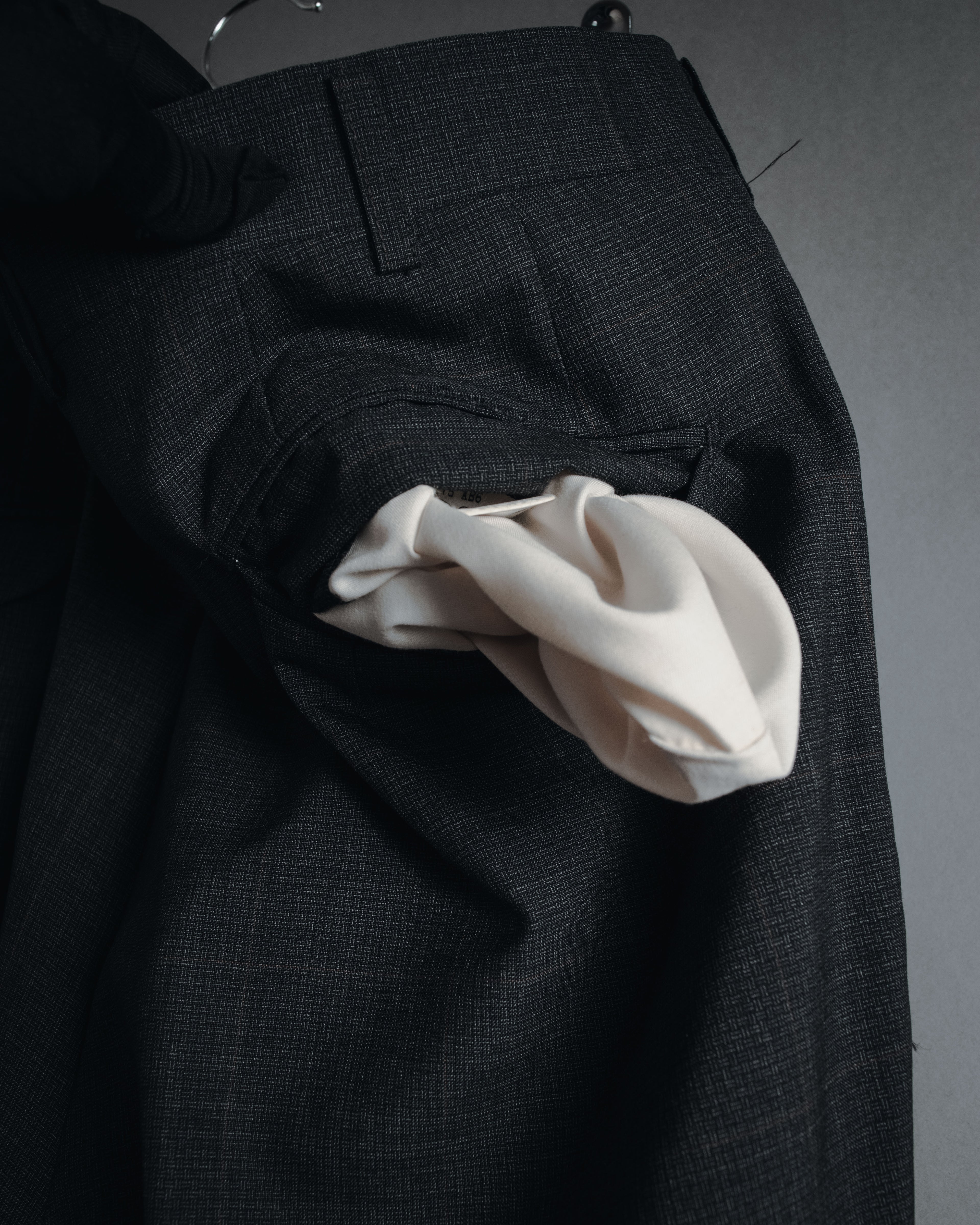 "Burberrys" 90’s double-breasted peak lapel suit set-up