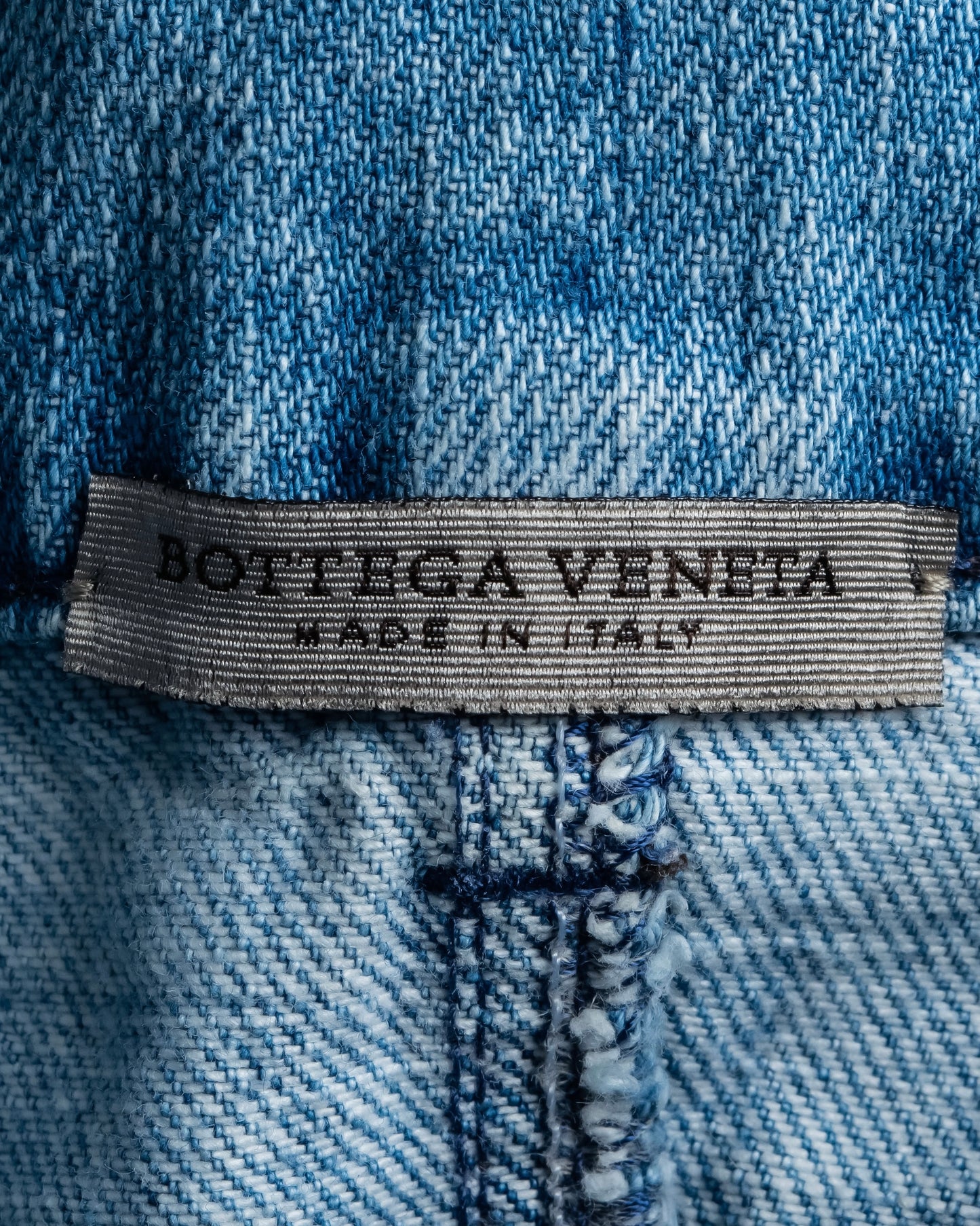 "Bottega Veneta" Vintage style slacks detail straight jeans