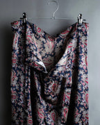 "Christian Dior" 100% silk paisley pajama set