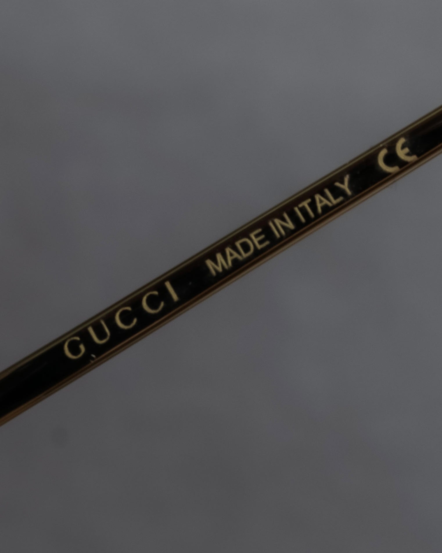 "GUCCI" Horsebit motif temple design big square frame sunglasses
