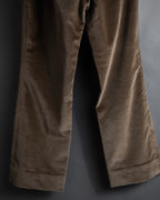 "CELINE" 1999-2003 low-rise flared stretch slacks