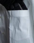 "CHRISTIAN DIOR MONSIEUR"
 Wide spread color royal order white shirt