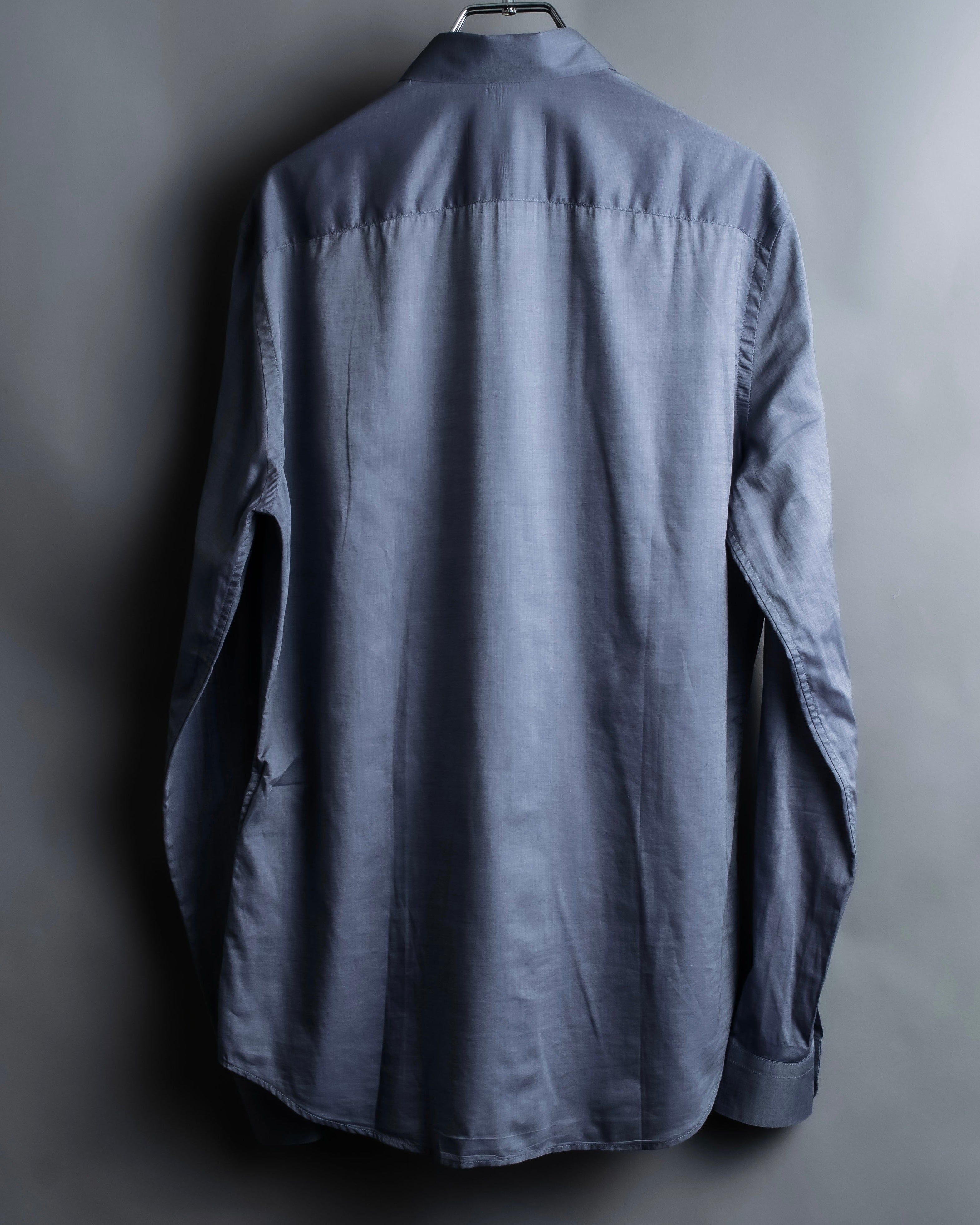 “PRADA” Bicolor back designed dress shirt