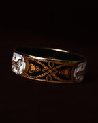 HERMES/ “Email cheval gm” Horse Designed Bangle