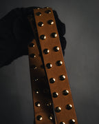 "MARNI" 2010’s-20’s studded leather shoulder bag