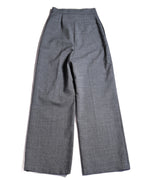 LOEWE by Jonathan Anderson/ High Waisted Beautiful Straight Silhouette Trousers Gray