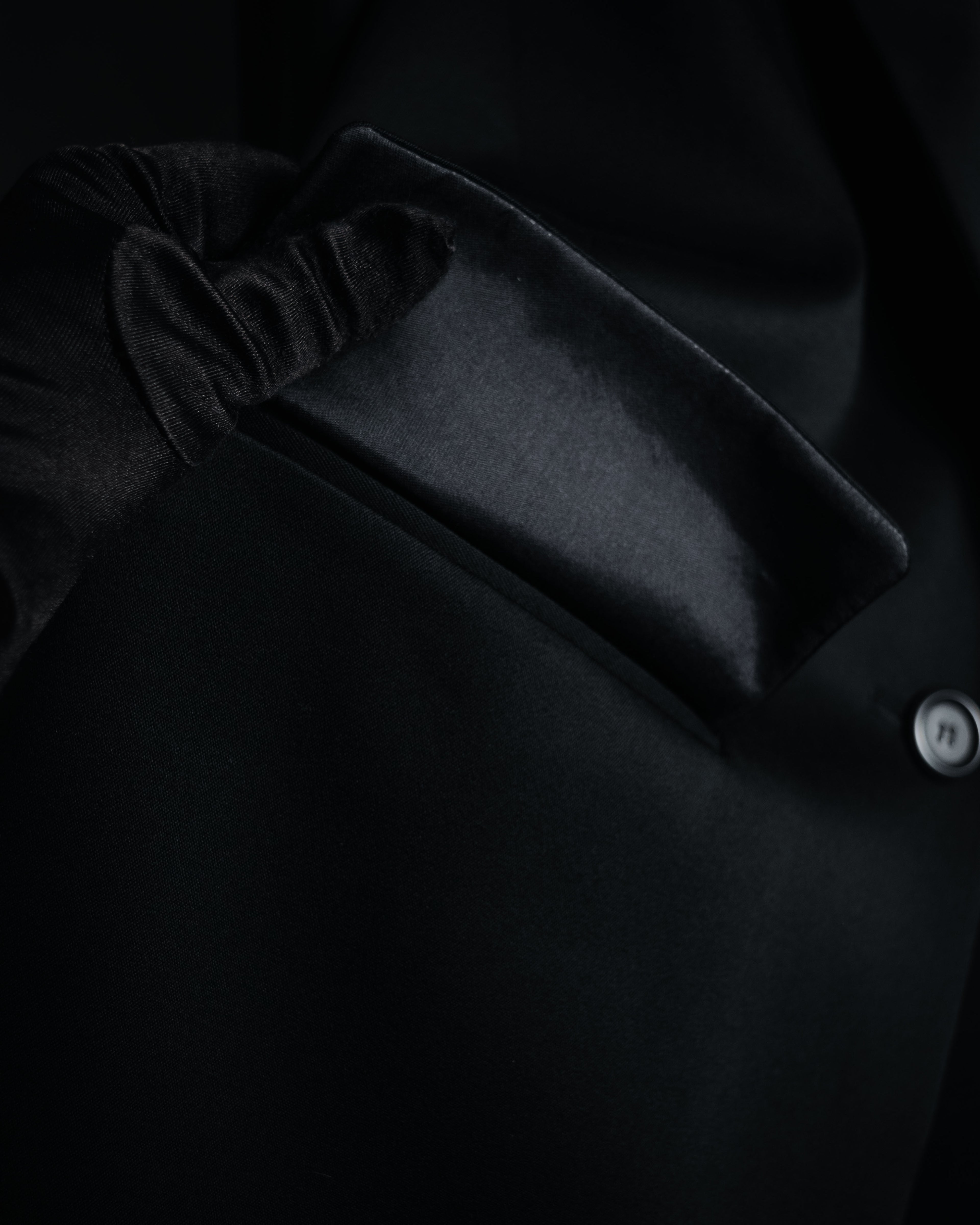 –SPECIAL– "Yves Saint Laurent rive gauche" 90’s Rive gauche le smoking tuxedo jacket