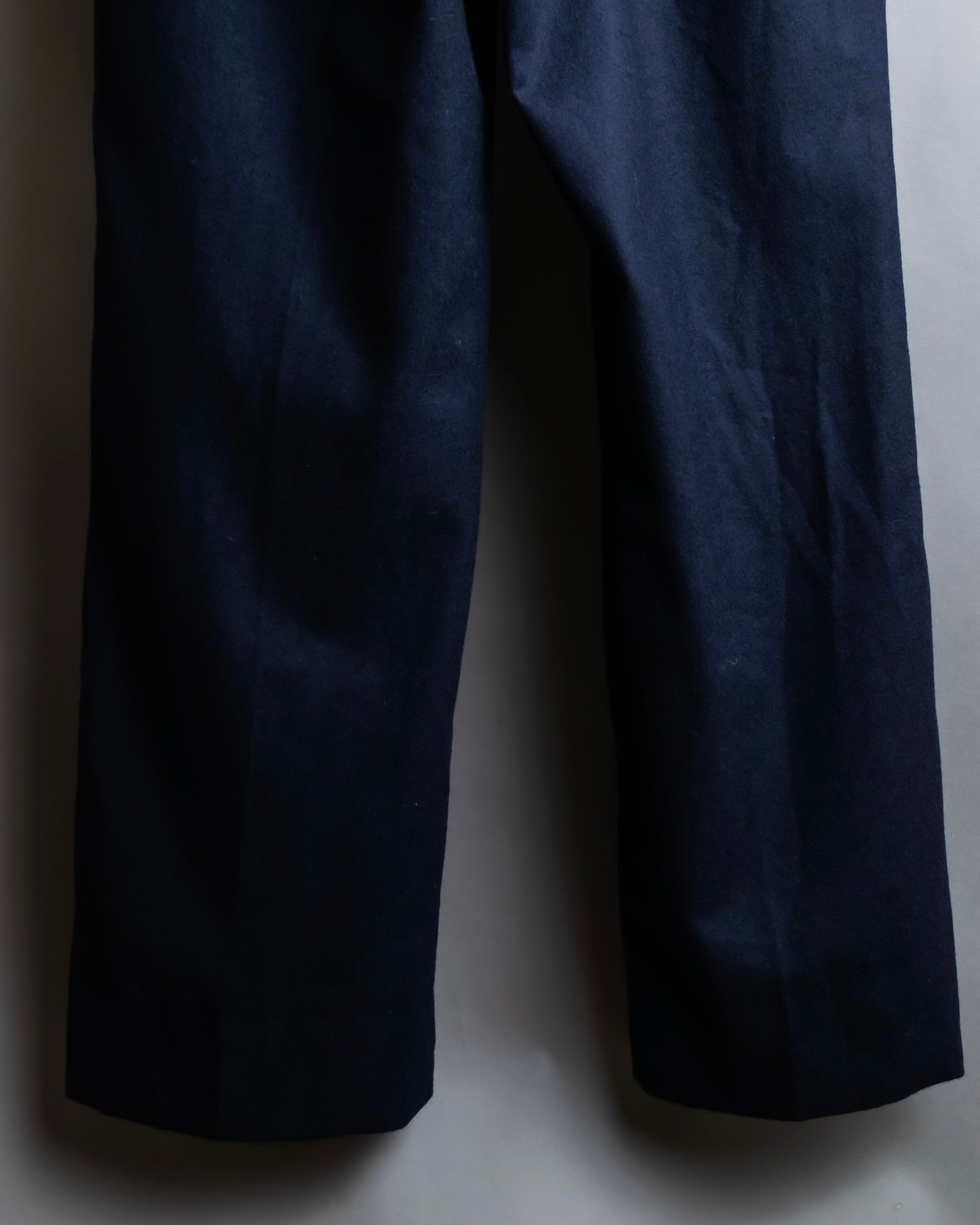 Vintage no tuck wide tapered slacks