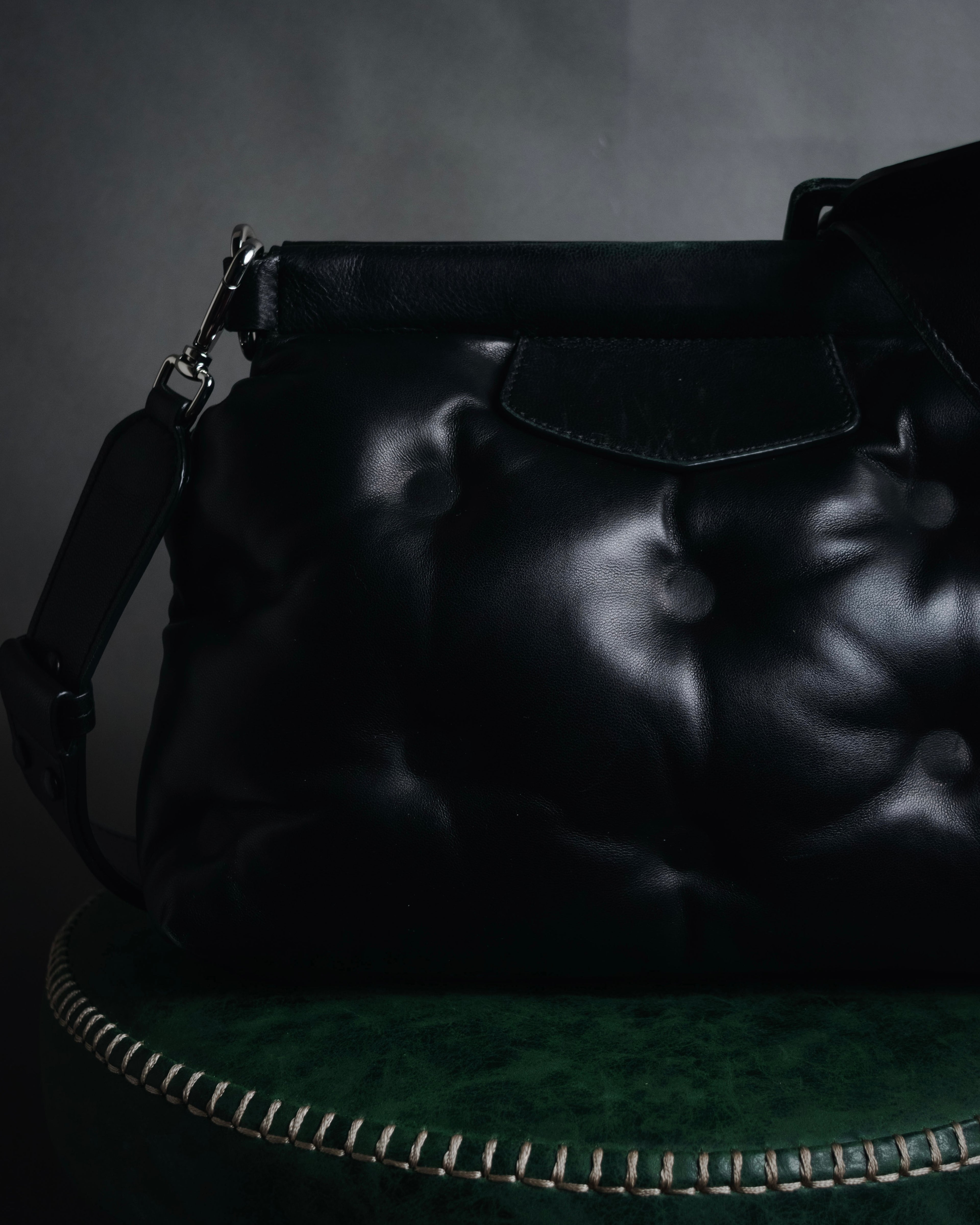 –SPECIAL– "Maison Margiela" 18’s-21’s Quilted pillow leather shoulder bag