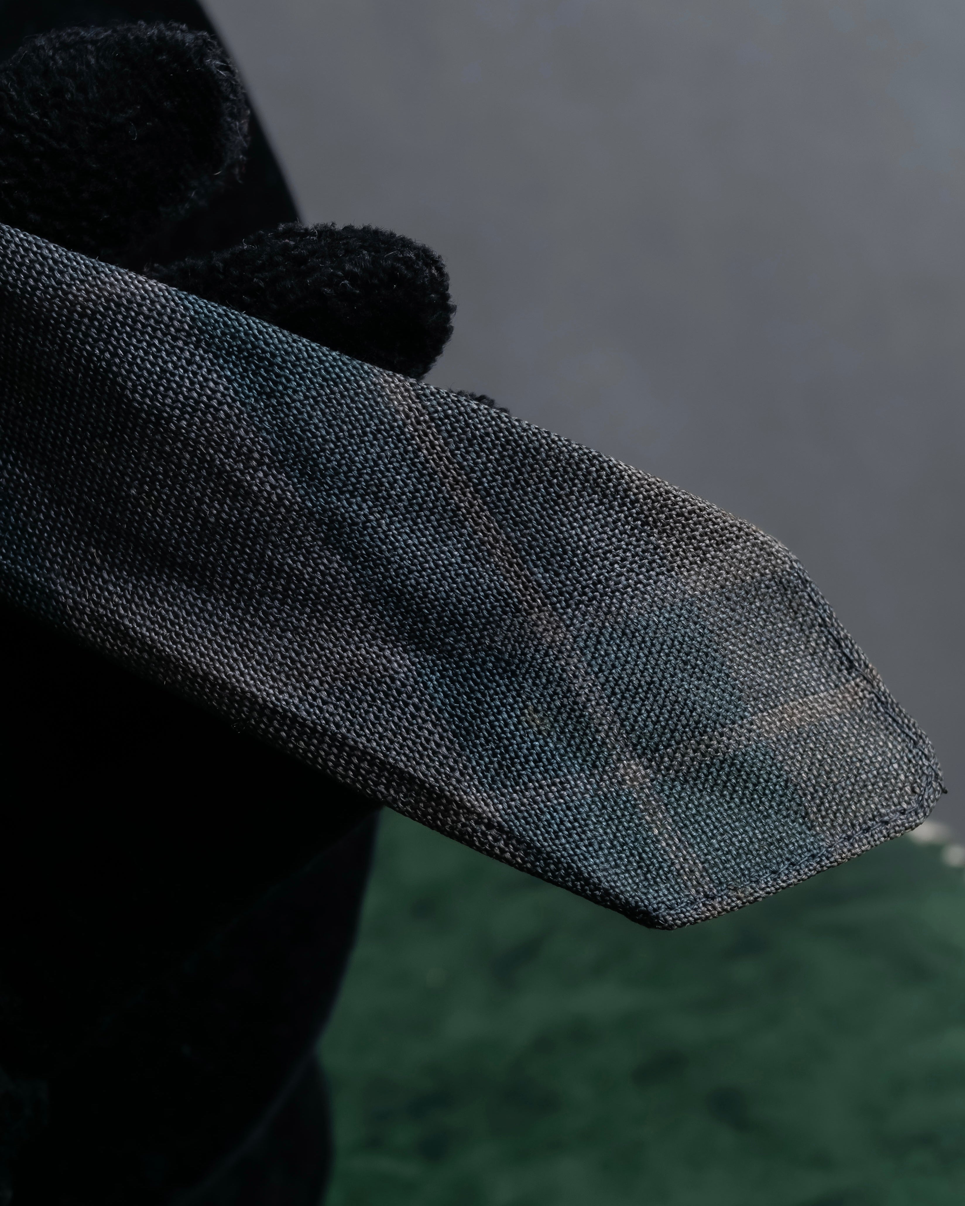 "COMME des GARCONS HOMME" Argyle check sheer necktie