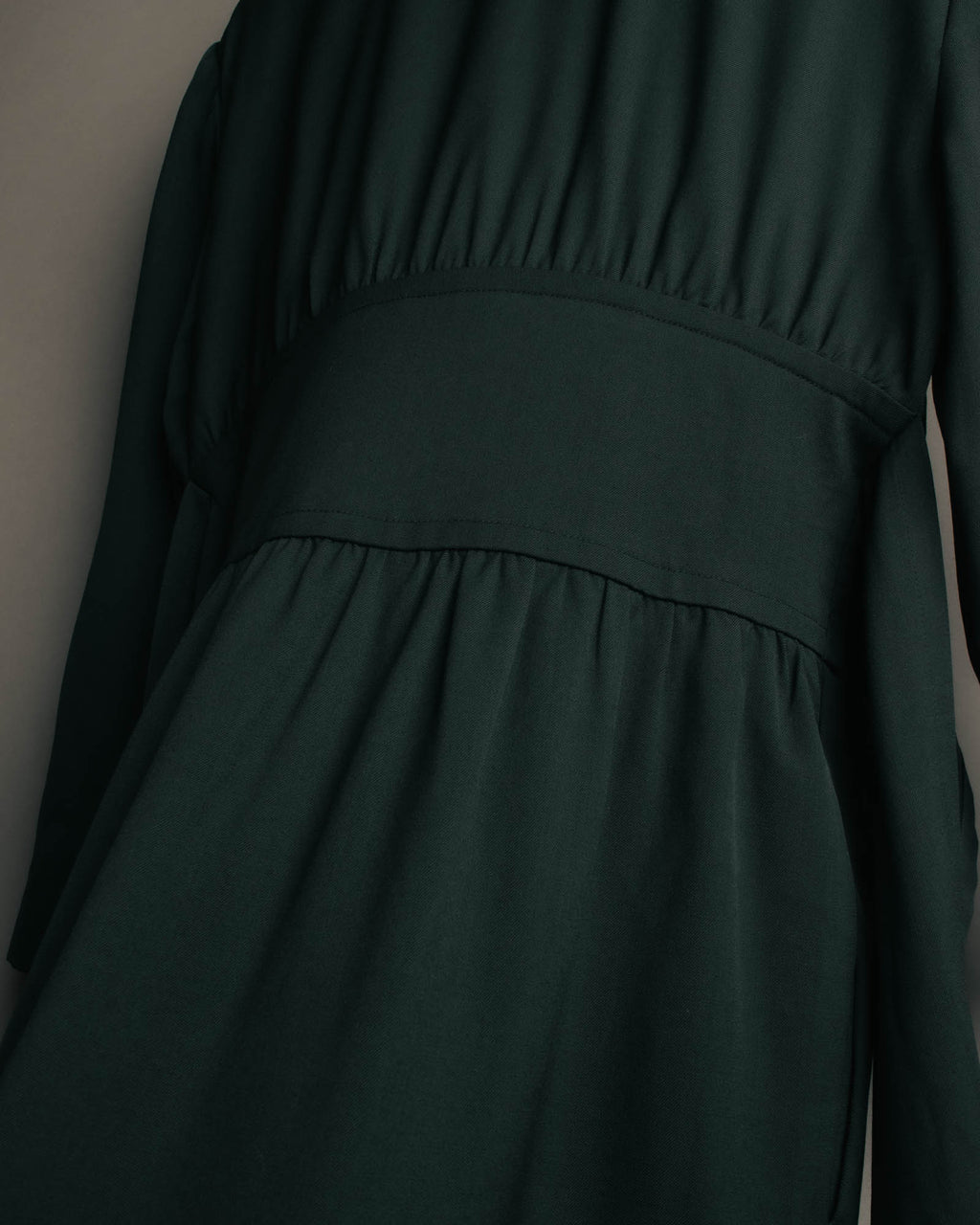 –SPECIAL– "CELINE" 80's Elegant belted double breasted long coat
