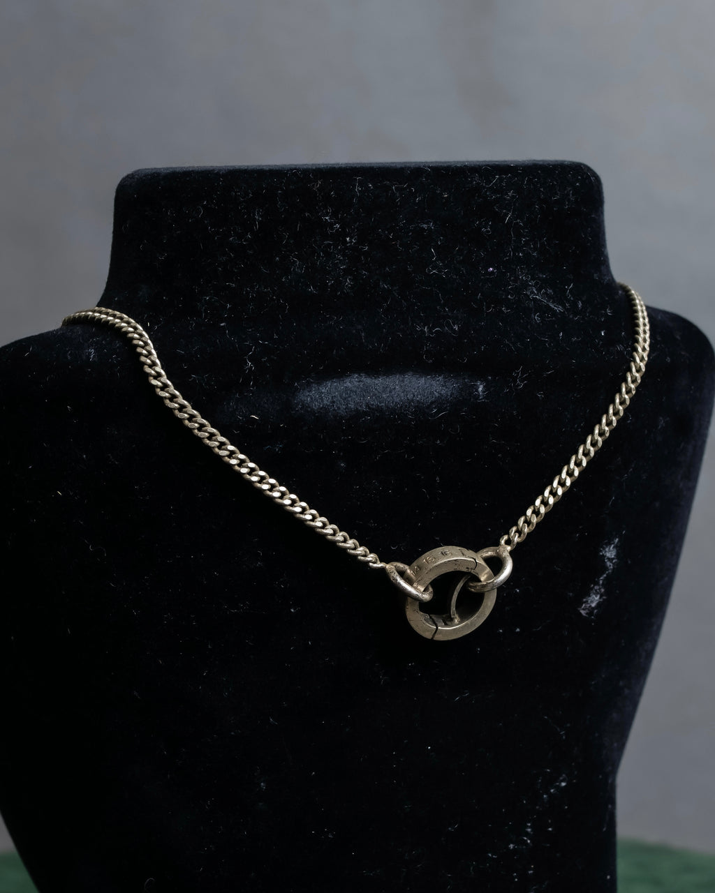 "MAISON MARGIELA" Geometric symbol motif adjustable length necklace