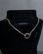 "MAISON MARGIELA" Geometric symbol motif adjustable length necklace