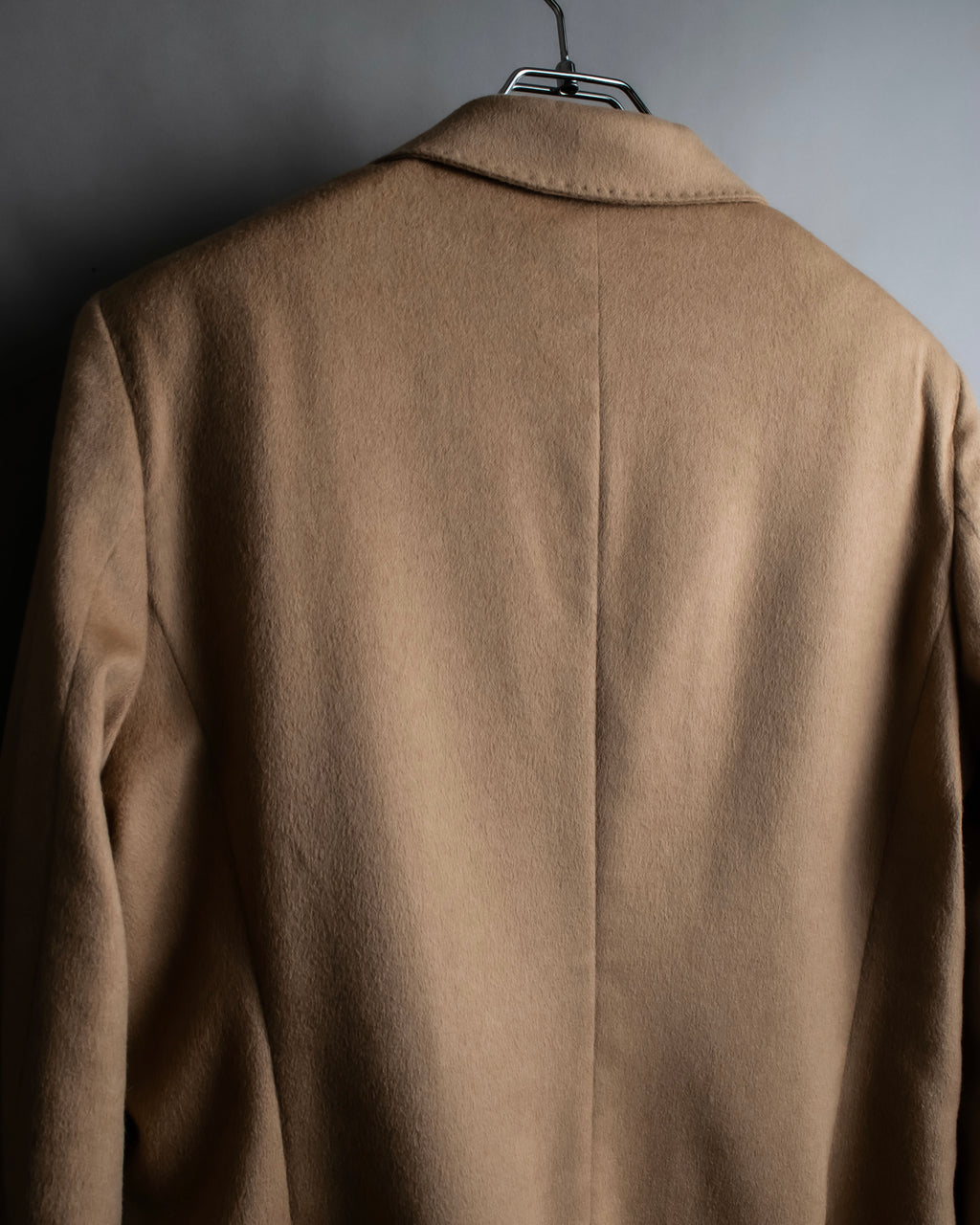 "Max Mara" Waist shape silhouette beige tailored jacket