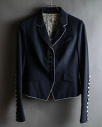 "PAUL SMITH" Consecutive button design compact jacket