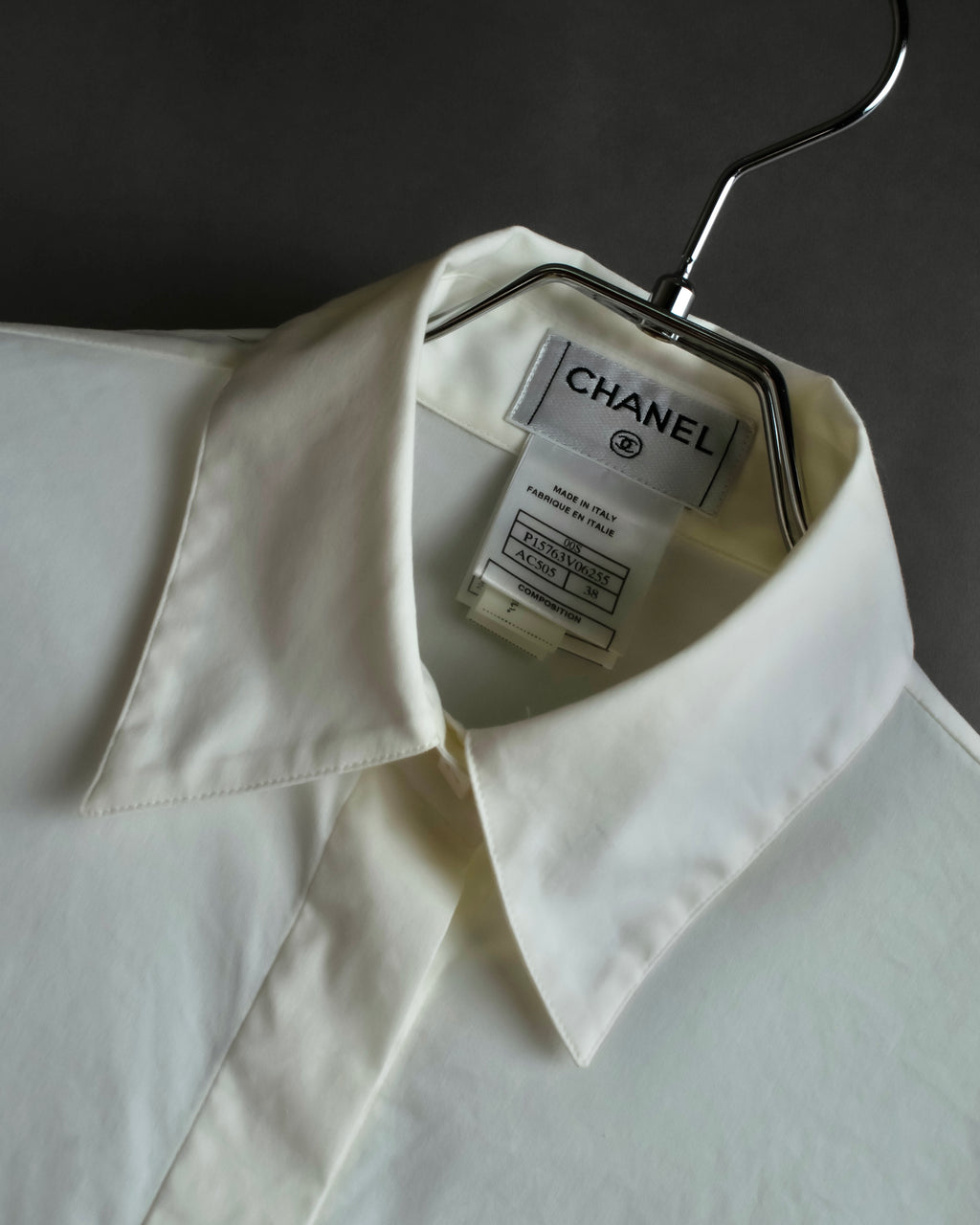 "CHANEL" 2005SS logo studs design shirt jacket