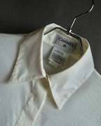 "CHANEL" 2005SS logo studs design shirt jacket