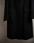 "Max Mara" Stitch design draping chester coat