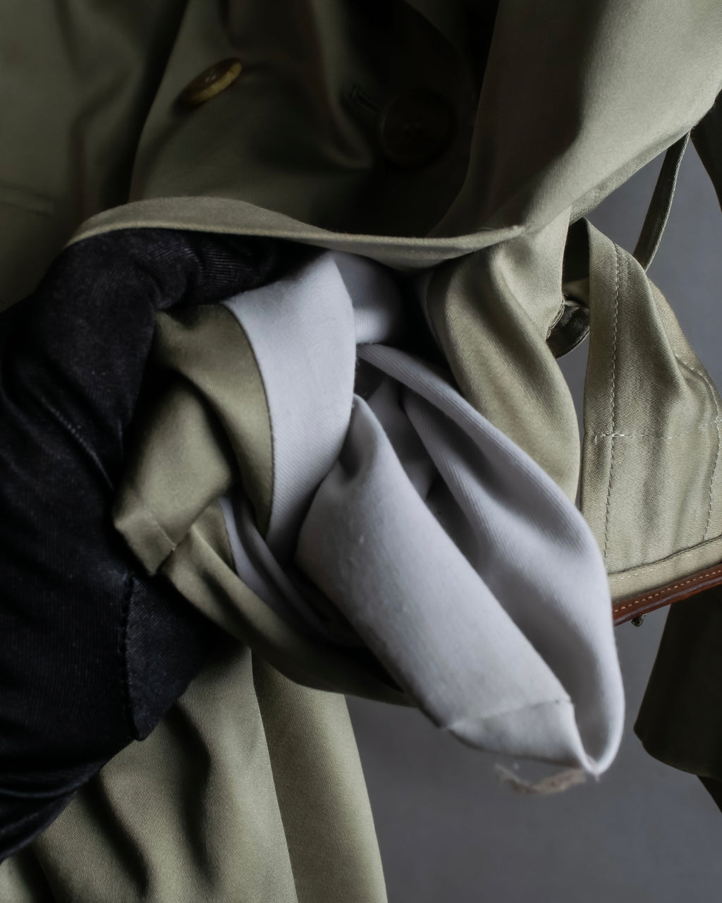 "Burberrys" Vintage water-repellent cotton oversized trench coat