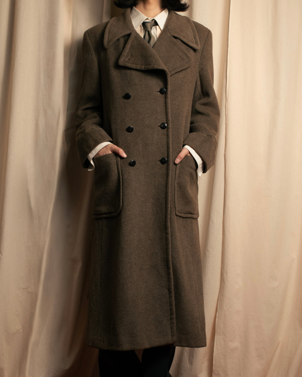 -SPECIAL- “GUCCI × ZAMASPORT” 1989–1994 Double Breasted Long Coat