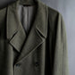 "Pierre Cardin" Double breasted oversized melton chester coat