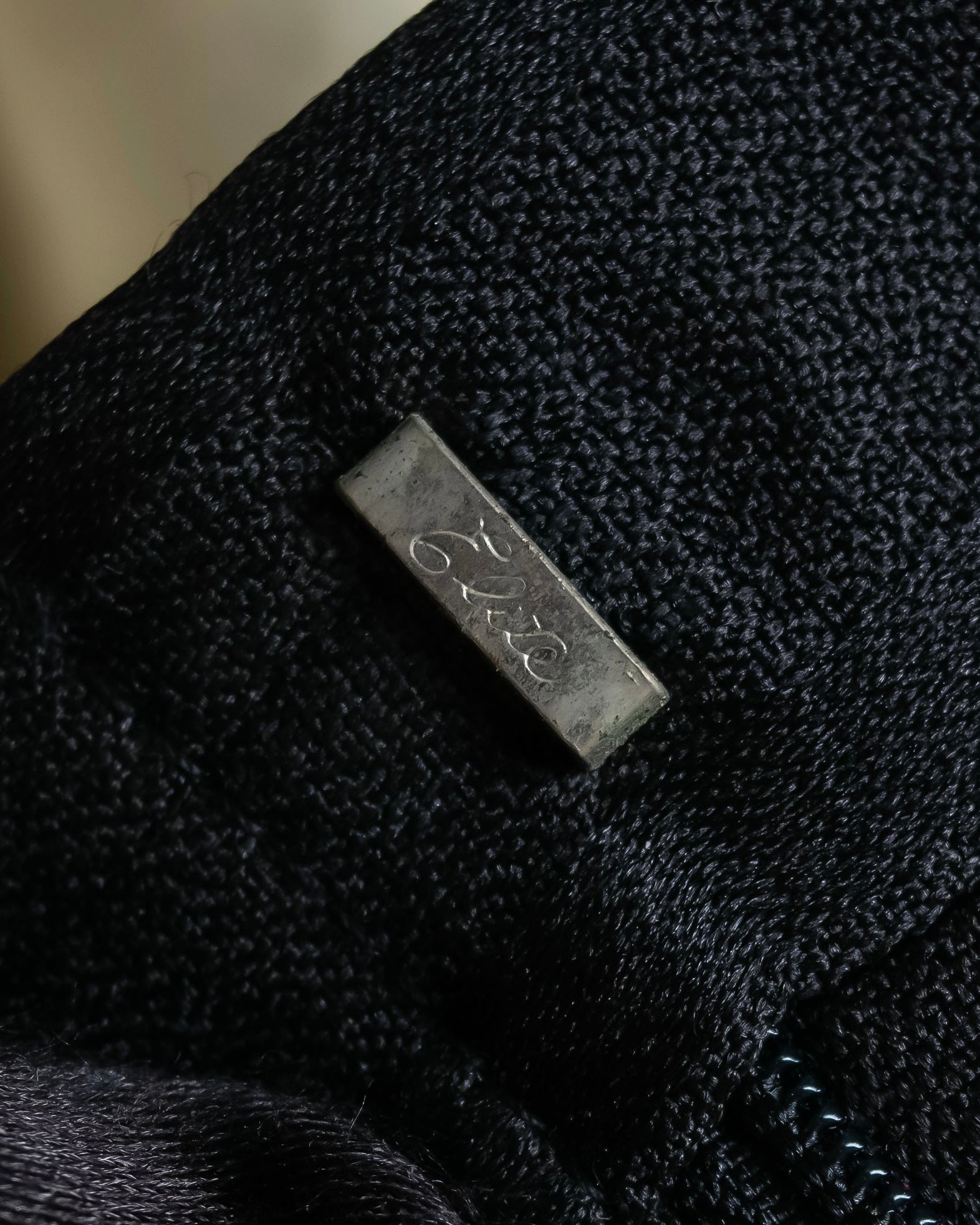 "Vintage subtle gloss striped wide slacks"