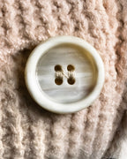 "Chloe" Angora mix standing up long cardigan