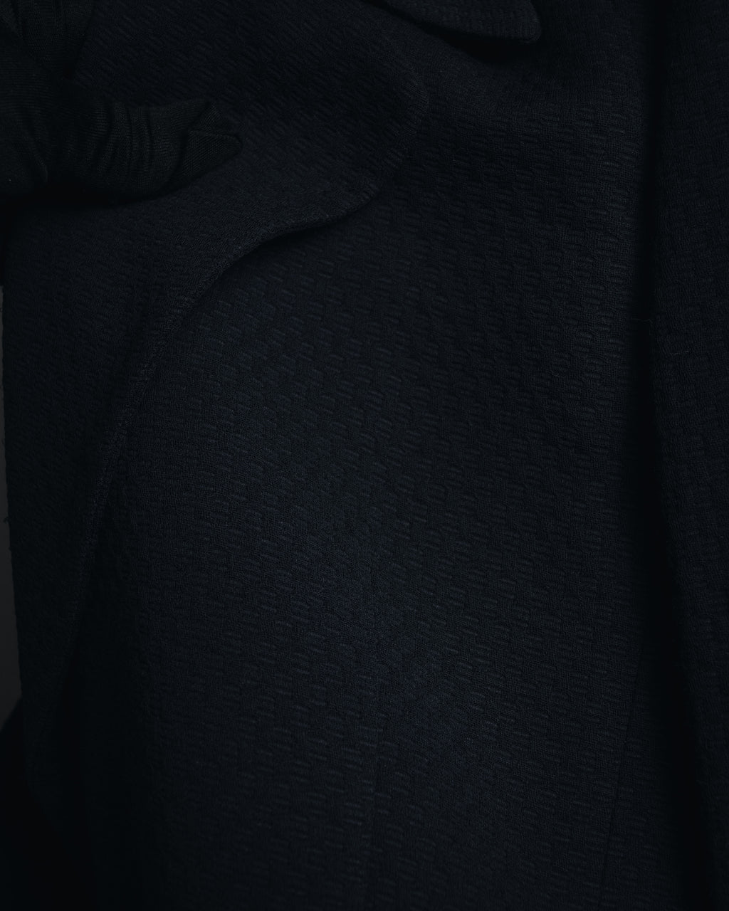 "FENDI" 80’s-90’s viscose blend structured tailored jacket