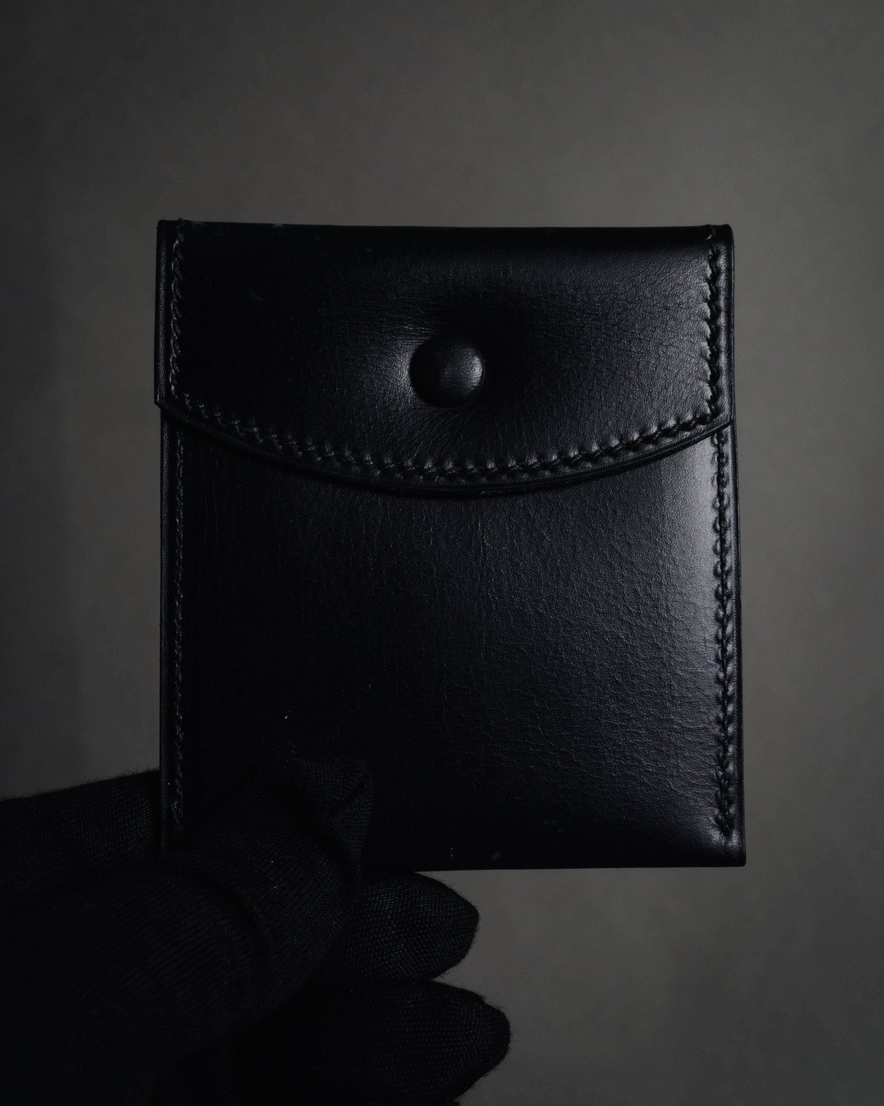 –SPECIAL– "HERMES" 60’s-70’s Box calf piano lock accordion bag