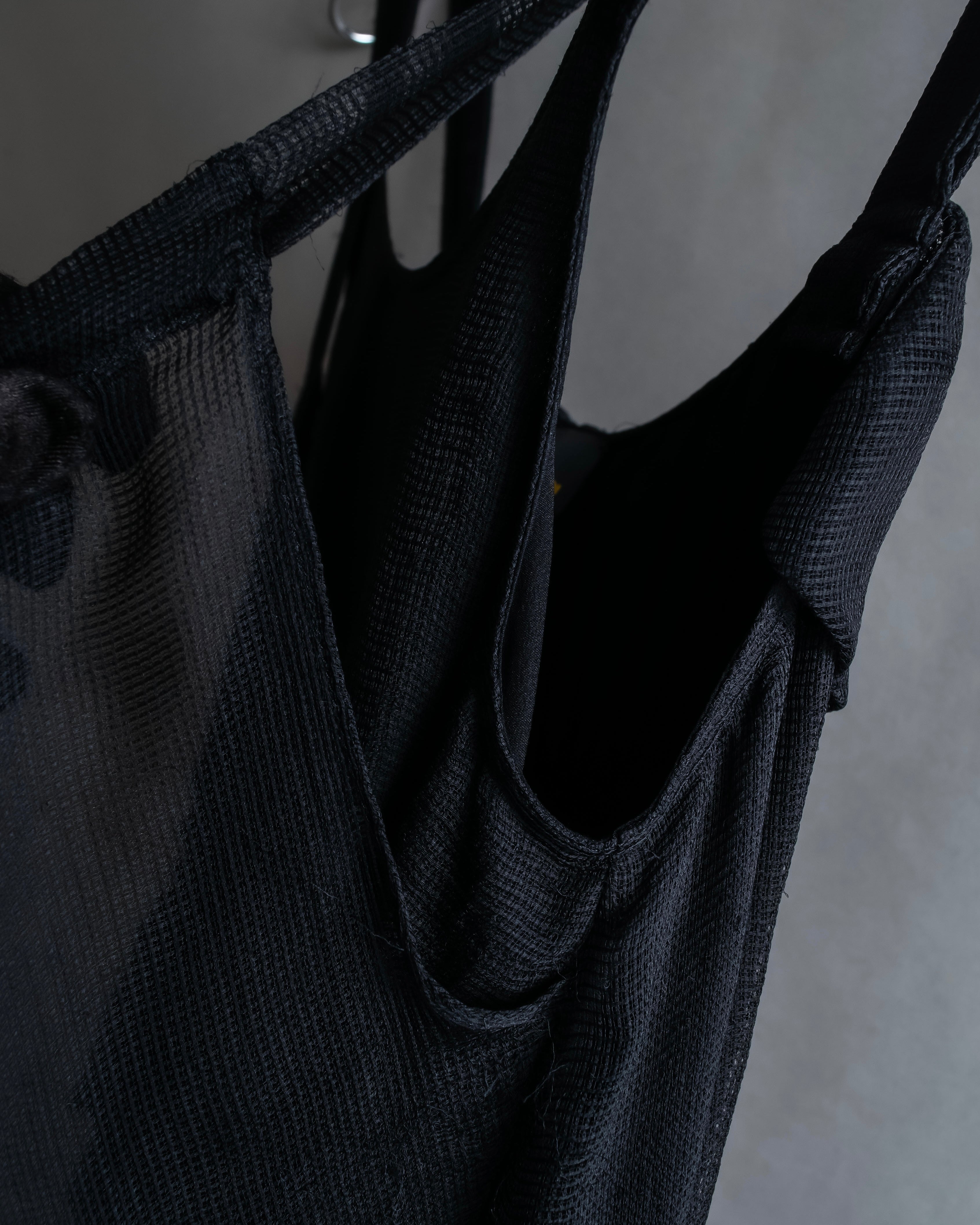 "FENDI" Gathered frill design sleeveless dress