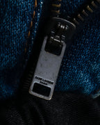 "Saint Laurent" Faded straight line denim pants