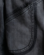 "STELLA McCARTNEY" Multi detail belted denim jacket