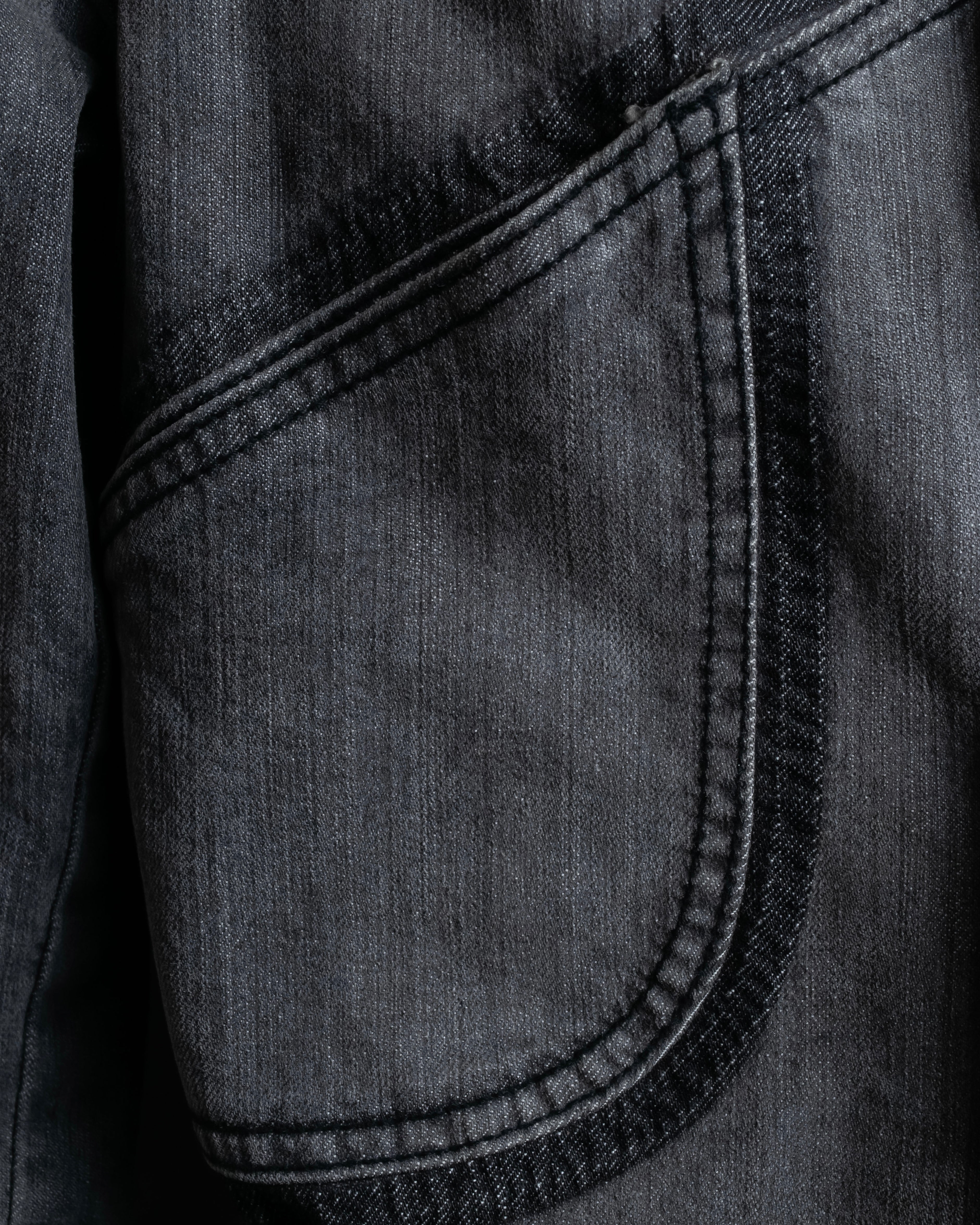 "STELLA McCARTNEY" Multi detail belted denim jacket