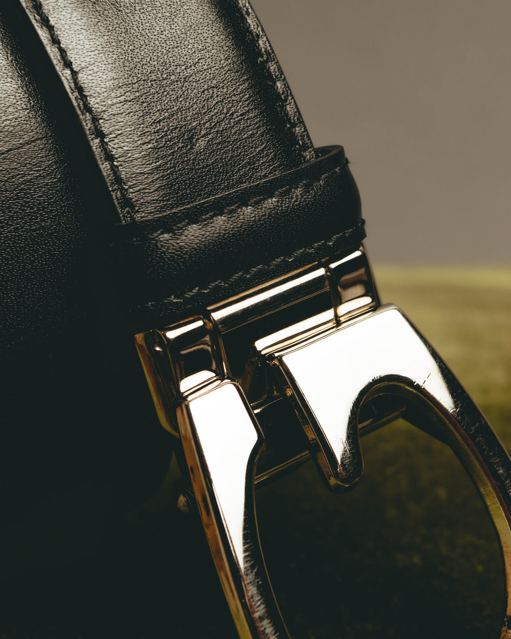 "GUCCI" Two tone reversible belt