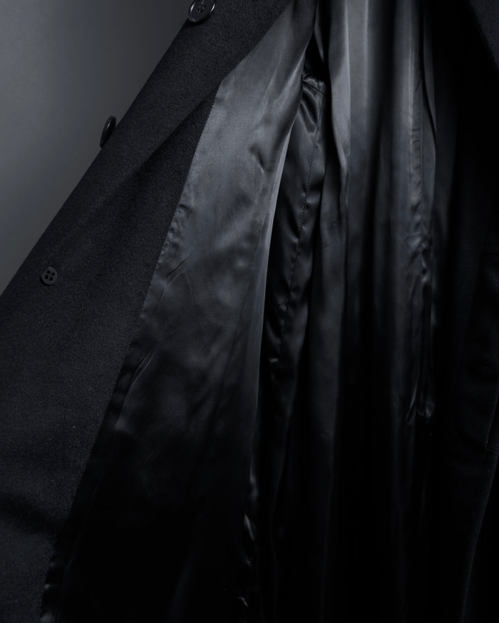 "FENDI" Manufactured in 1989 cashmere stand collar coat