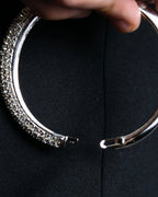 "Christian Dior" Crystal studded bangle