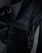 -SPECIAL- "YVES SAINT LAURENT rive gauche" 03 year Tom Ford period corset design long coat