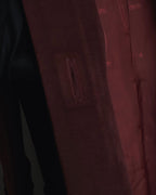 -SPECIAL- "GUCCI" 70’s Suede leather round collar coat