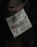 "Burberrys" 90’s Herringbone tweed wool suit set