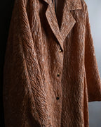 “MARNI 13SS” flower embossed attached design jacket