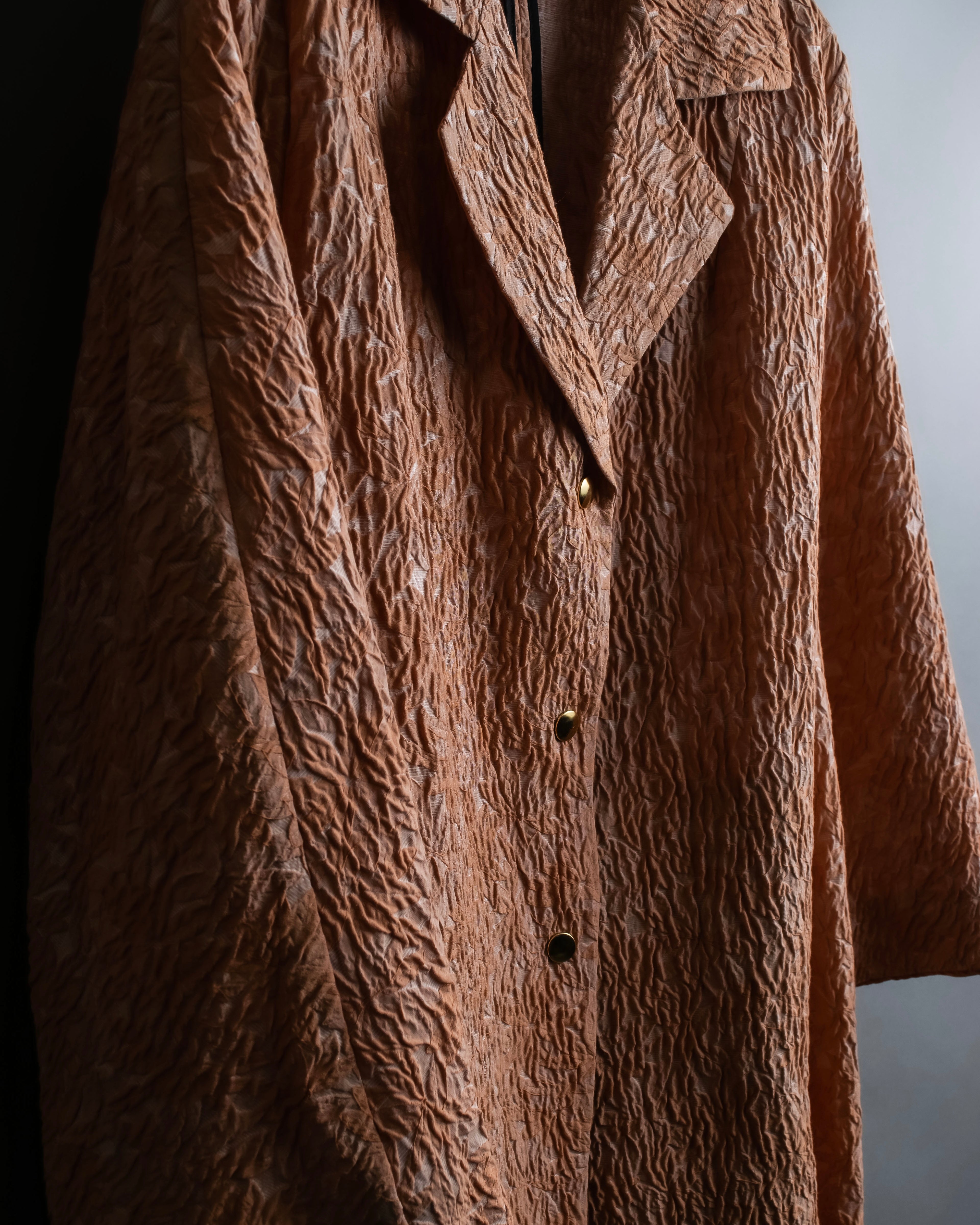 “MARNI 13SS” flower embossed attached design jacket