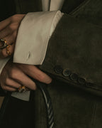 -SPECIAL- "GUCCI" 90’s Tom ford design suede tailored jacket