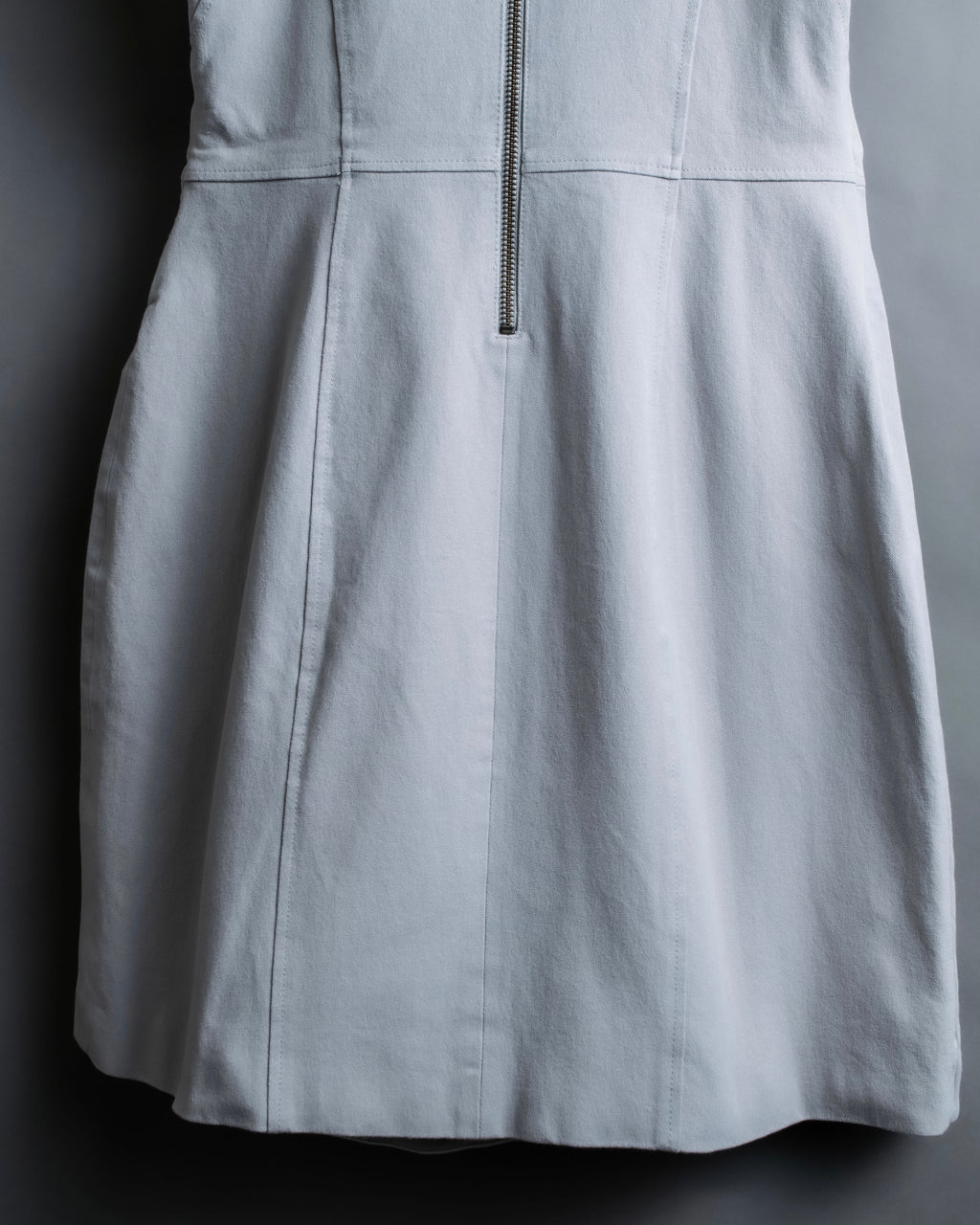 “Helmut Lang” Asymmetry designed v neck one piece