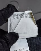 "GIANFRANCO FERRE" Structured wool satin ruffle inner detail set up