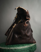 “Yves Saint Laurent” 2000’s downtown leather tote bag