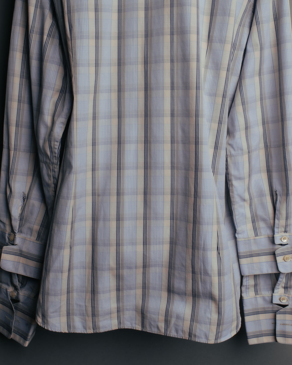 “VIKTOR & ROLF Monsieur” 00’s-10’s checked cotton dress shirt