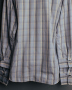 “VIKTOR & ROLF Monsieur” 00’s-10’s checked cotton dress shirt