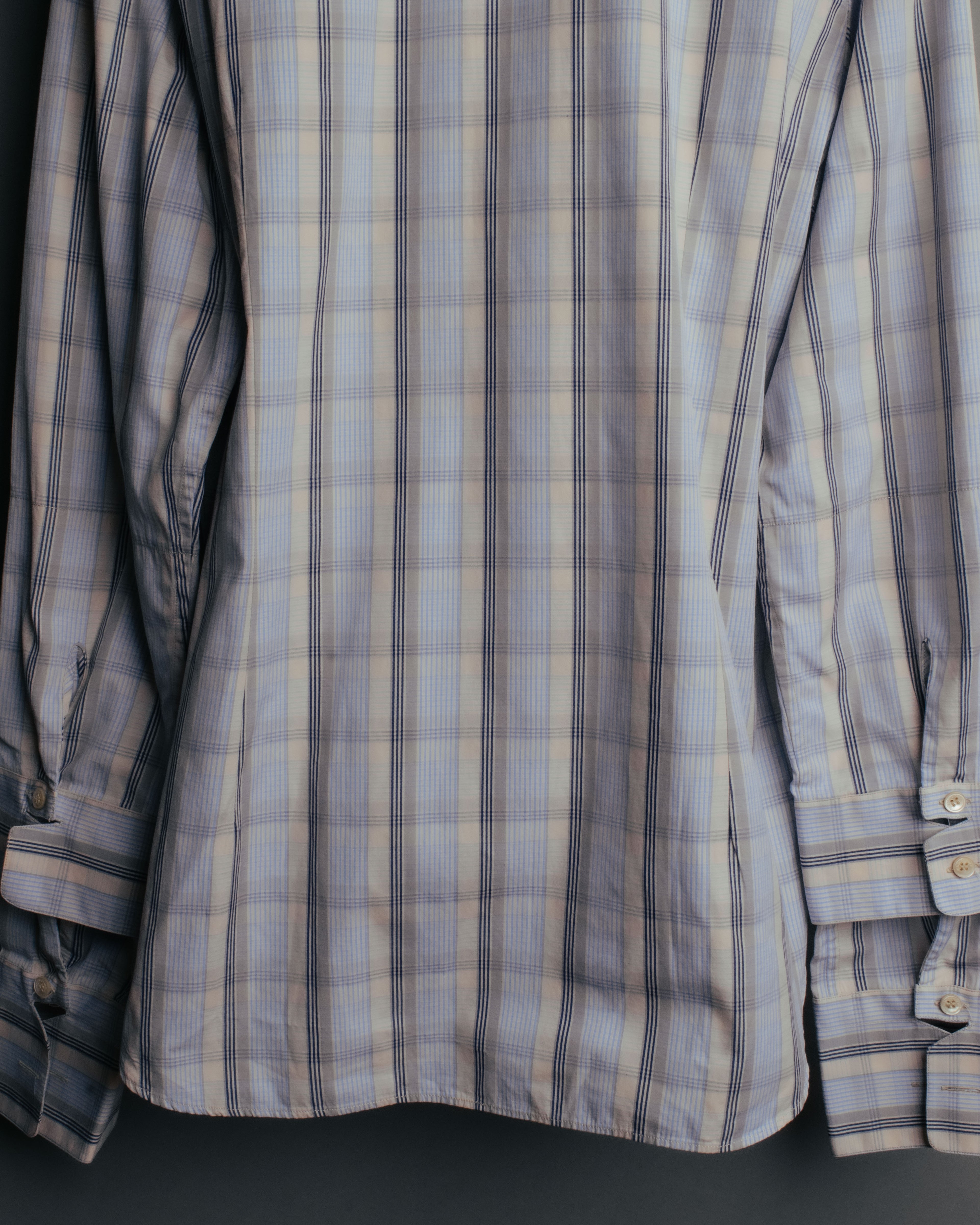 “VIKTOR & ROLF Monsieur” 00’s-10’s checked cotton dress shirt