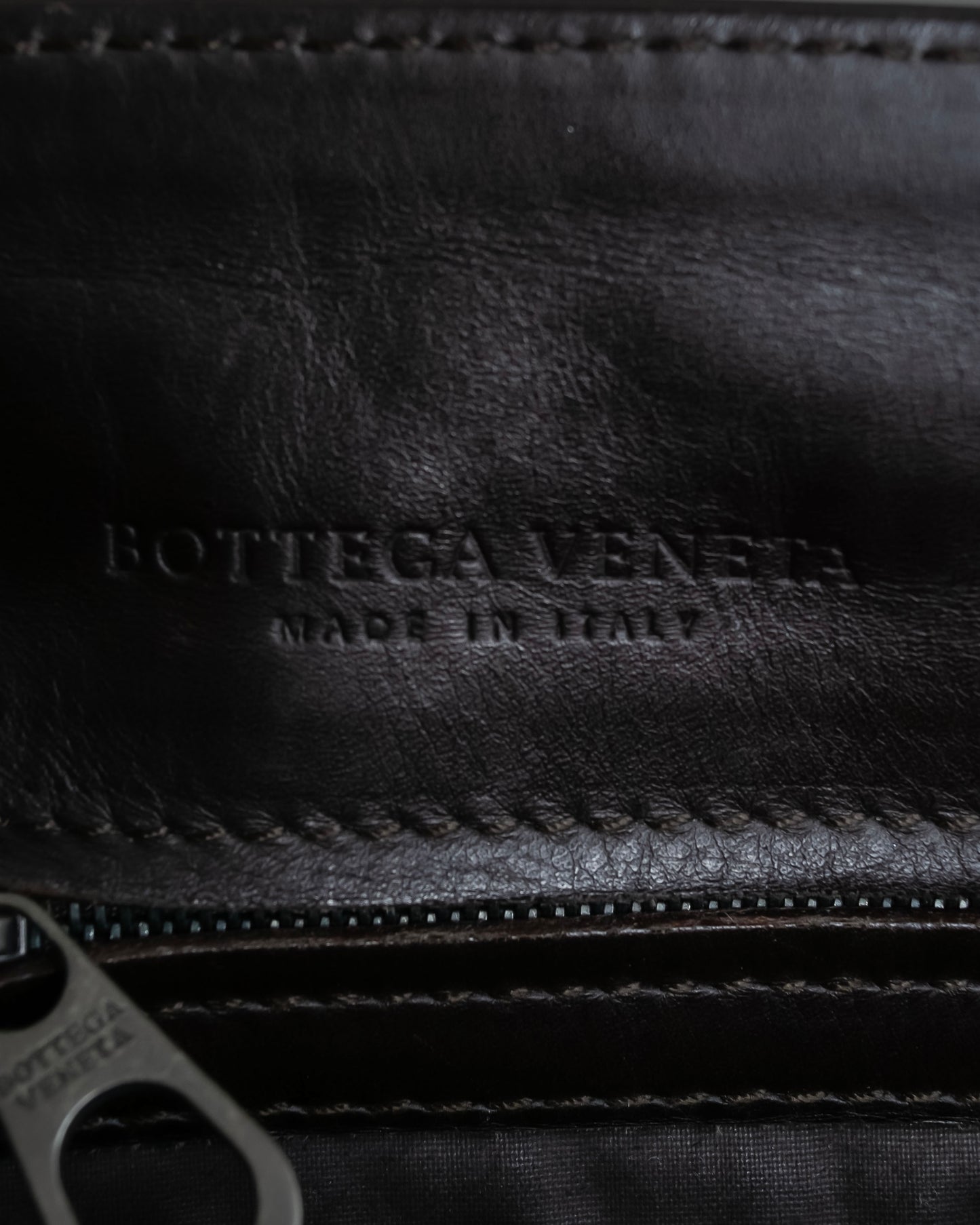 BOTTEGA VENETA" Intrecciato out pocket design briefcase bag